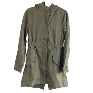 Pareto Green Organic Cotton Zip Snap Jacket